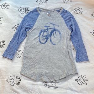 New Belgium Brewing 3/4 sleeve tee
